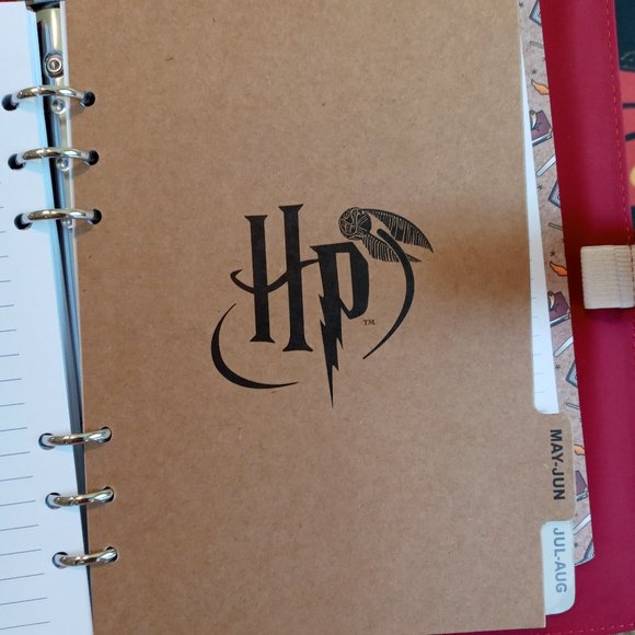 Harry Potter Hogwarts Planner Notebook Journal - Refillable - Picture 7 of 11